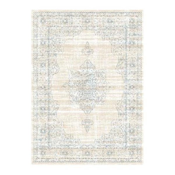 Radici Usa Inc Radici USA 3563-0020-BONE Colosseo Area Rug; Bone - 3 ft. 3 in. x 4 ft. 11 in. 3563/0020/BONE